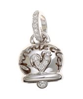 Charm Chantecler Donna Campanelle in Oro bianco 17505 - 17505